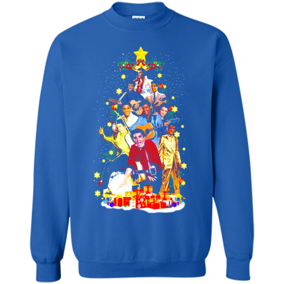 Glitter Rhinestone Christmas Elvis Presley Christmas PING PONG