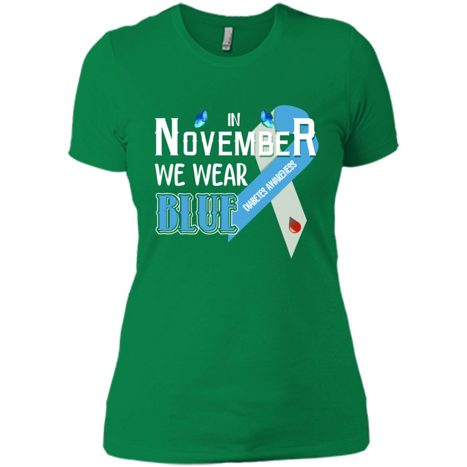 November We Wear Blue Diabetes Awareness