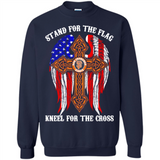 Francisco Giants - stand for the flag kneel for the cross