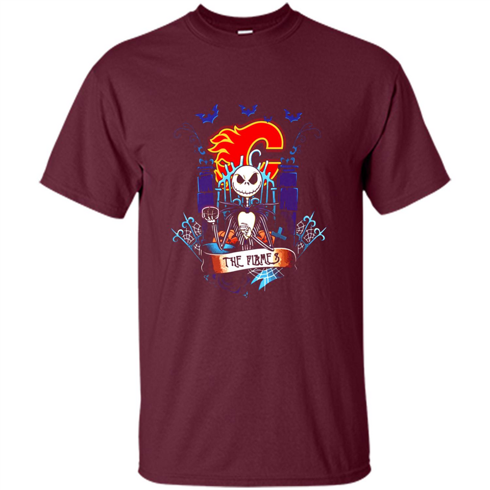 Calgary Flames Halloween The Nightmare Before Christmas - Shirt