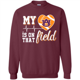 Auburn Tigers Football My Heart is on that Field - Sweatshirt