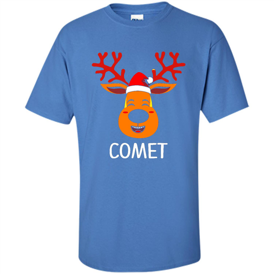 Comet Santa Claus Funny Xmas Holiday T-Shirt - Shirt