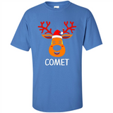 Comet Santa Claus Funny Xmas Holiday T-Shirt - Shirt