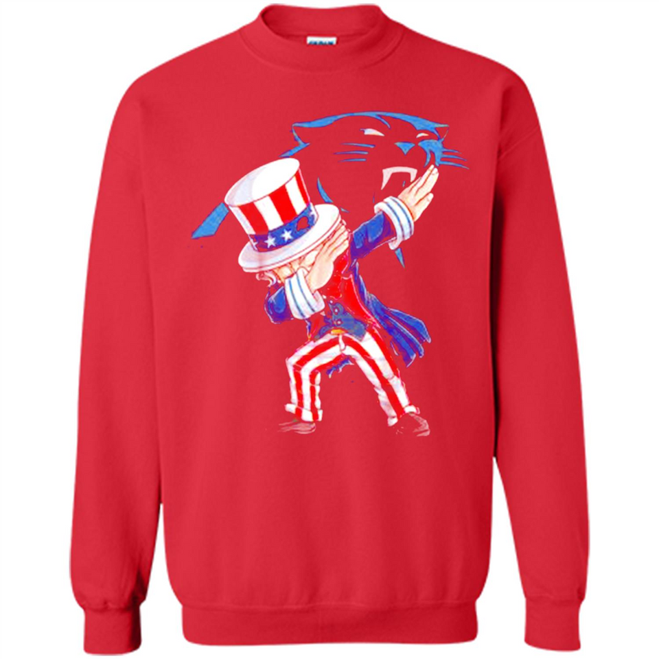 NFL CAROLINA PANTHERS UNCLE SAM DABBING INDEPENDENCE DAY