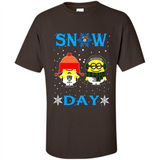 Snow Day Shirt For Brooklyn Nets Vs Minion Fans pingpong