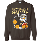 Grumpy Santa Claus New Orleans Saints Football Team PINGPONG