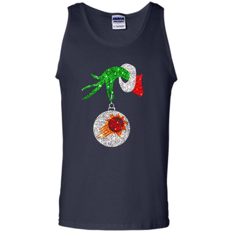 Amazing Phoenix Sun Glitter Grinch Monogram Ornament Christmas Gift - Tank Top