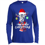 Fabulous Mooey christmas Heifers Cow Christmas lights - Canvas Long Sleeve T-Shirt