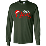Mr. Claus Santa Claus Merry Xmas T-Shirt - Long Sleeve T-Shirt