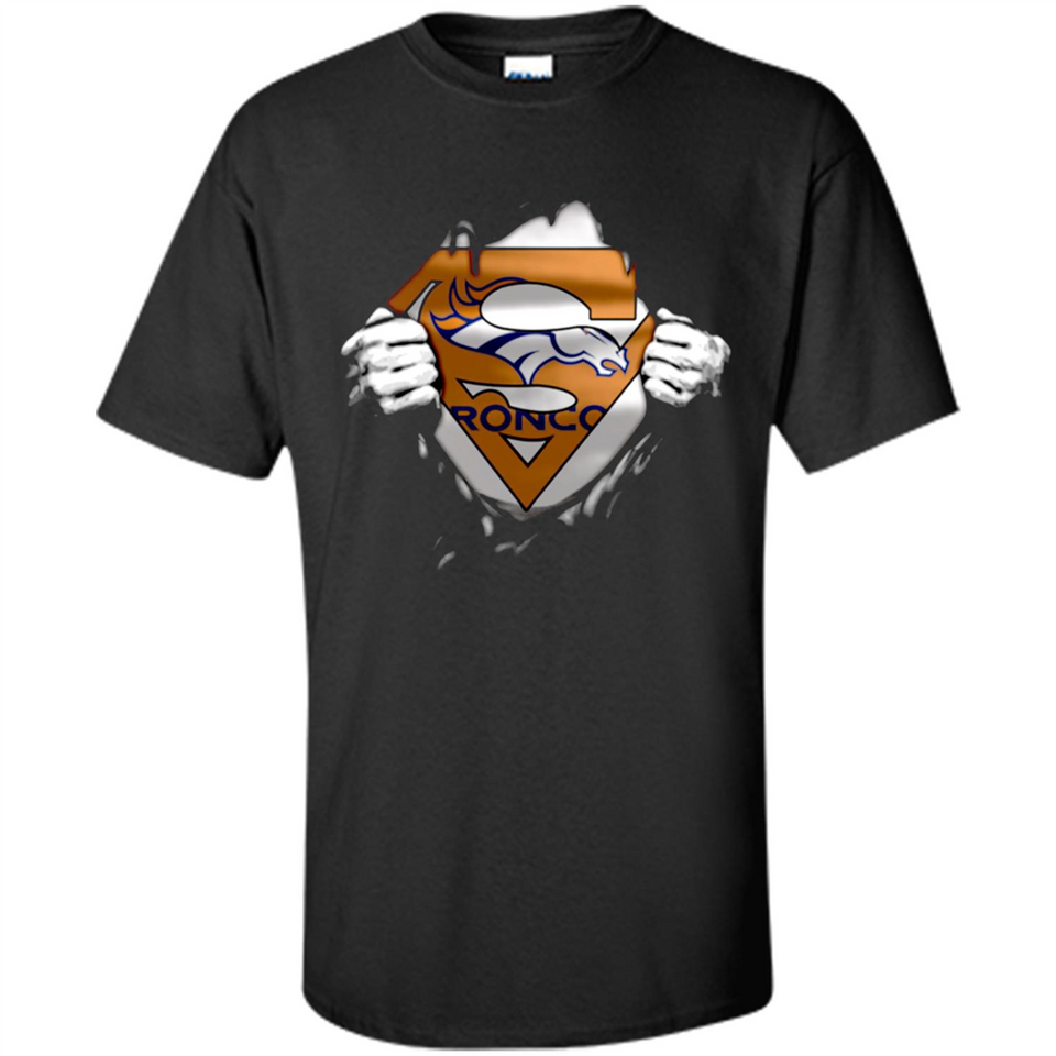 Denver Broncos And Superman Fans - Shirt