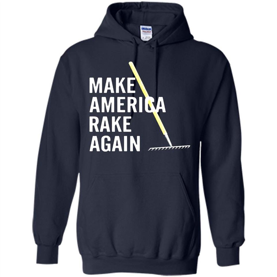 Make America Rake Again California Fires Paradise Youth T-Shirt PINGPONG - Hoodie