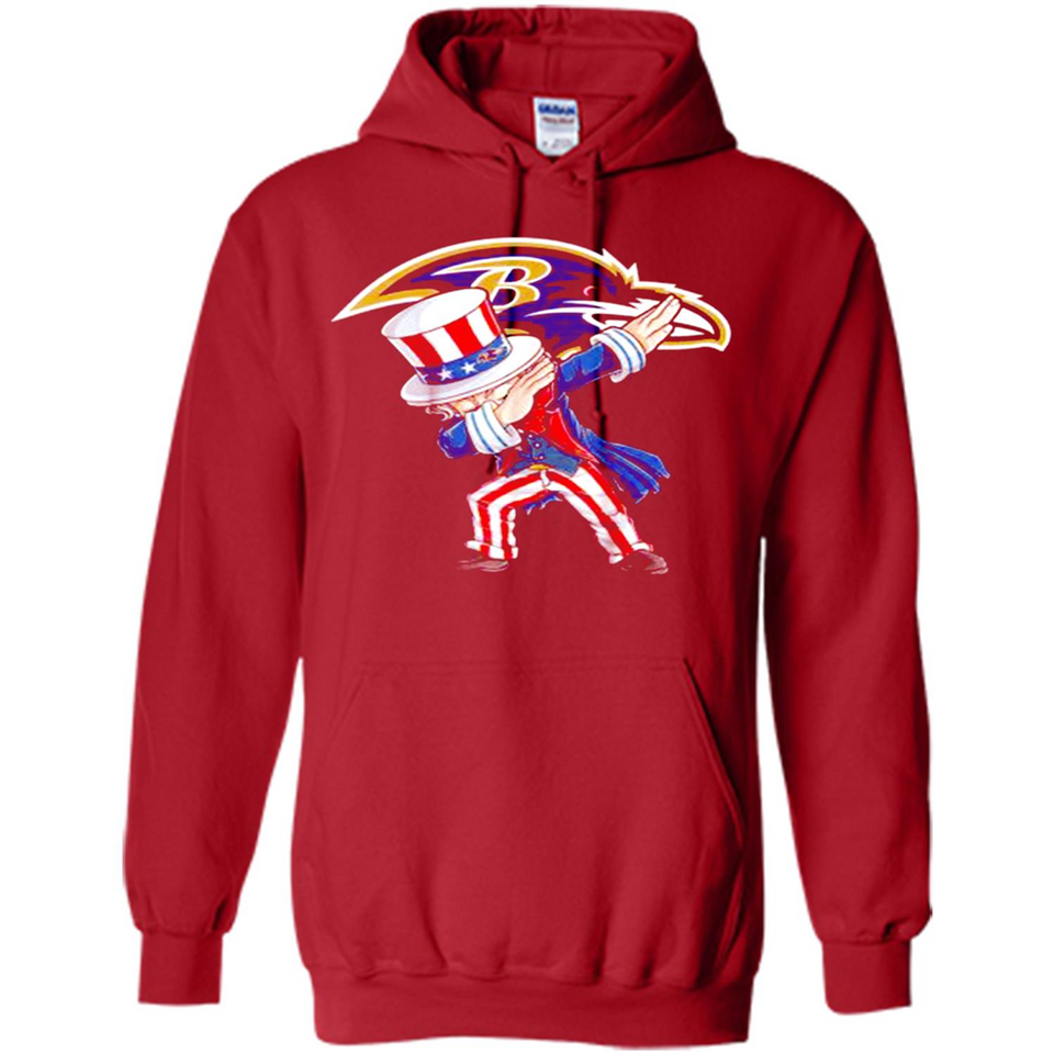 NFL BALTIMORE RAVENS UNCLE SAM DABBING INDEPENDENCE DAY