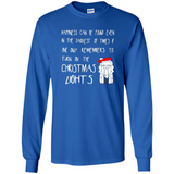 Christmas Ugly Sweater Christmas Lights - Long Sleeve T-Shirt