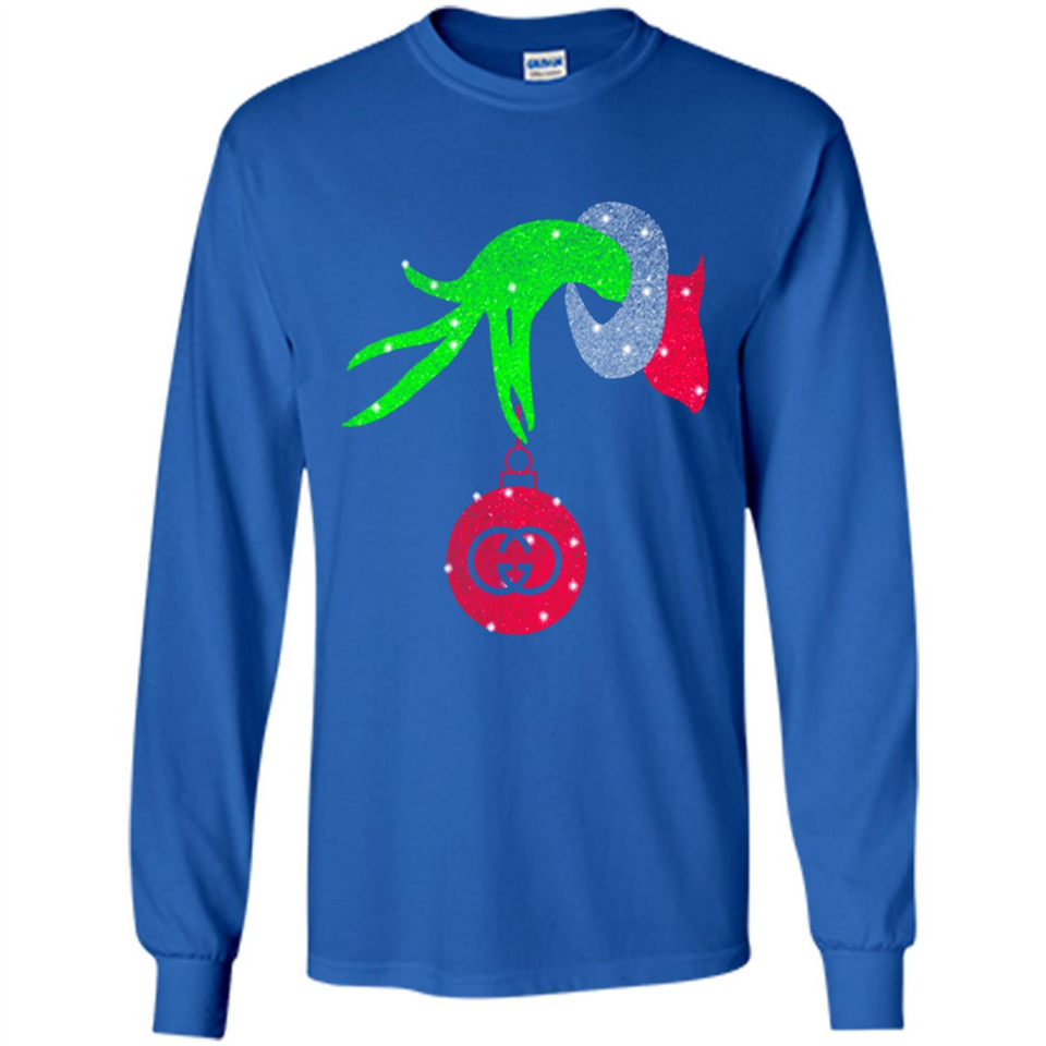 Grinch hand holding logo Gucci PING PONG