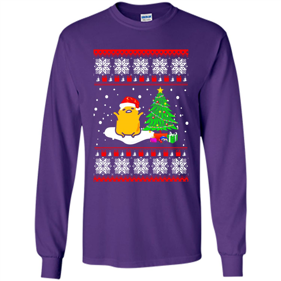 Gudetama Christmas sweater PING PONG