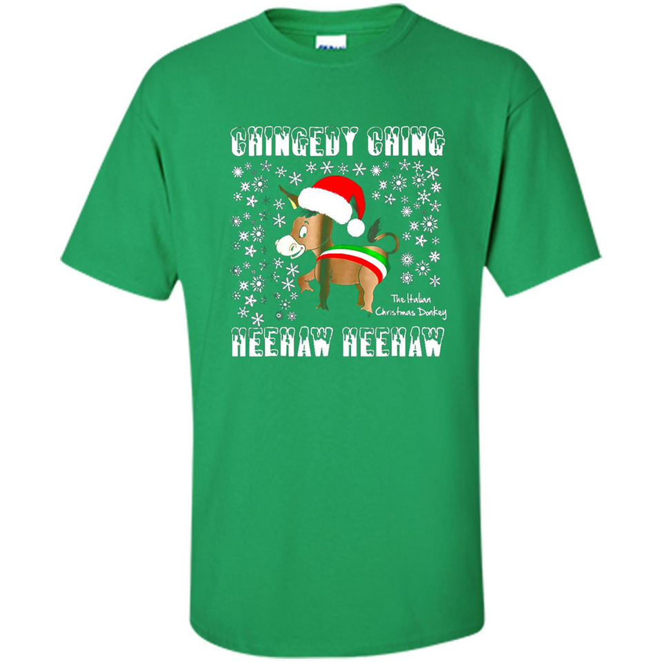 Amazing Dominick The Christmas Donkey-Italian Christmas Donkey - Shirt