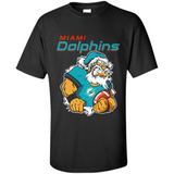 Grumpy Santa Claus Miami Dolphins Football Team PINGPONG