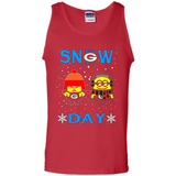 Snow Day Shirt For Green Bay Packers Vs Minion Fans pingpong