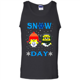 Snow Day Shirt For Indianapolis Colts Vs Minion Fans pingpong