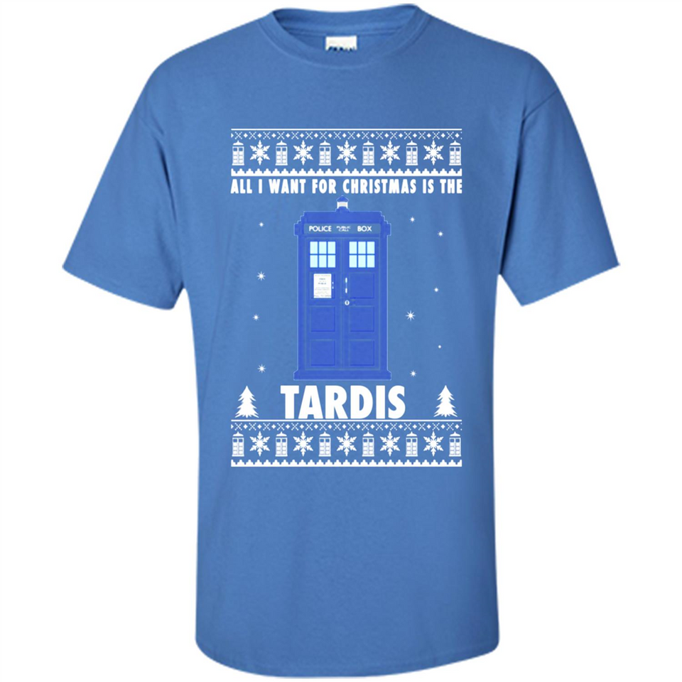 All I Want For Christmas Is The Tardis Ugly PINGPONG