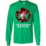 Home Alone Kate Mccallister kevin - Long Sleeve T-Shirt