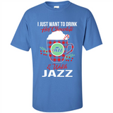 I Just Want To Drink Hot Chocolate & Watch Utah Jazz Ugly Christmas Sweater PINGPONG