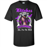 Witches Are Born In November Halloween