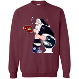 New England Patriots Toilet Santa Claus PINGPONG