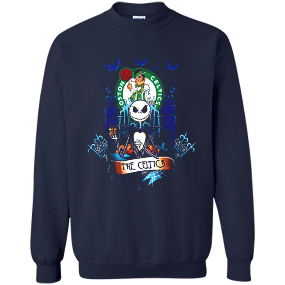 Boston Celtics Halloween The Nightmare Before Christmas - Sweatshirt
