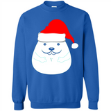 Funny Hamster Christmas t-shirt Santa Hat - Sweatshirt
