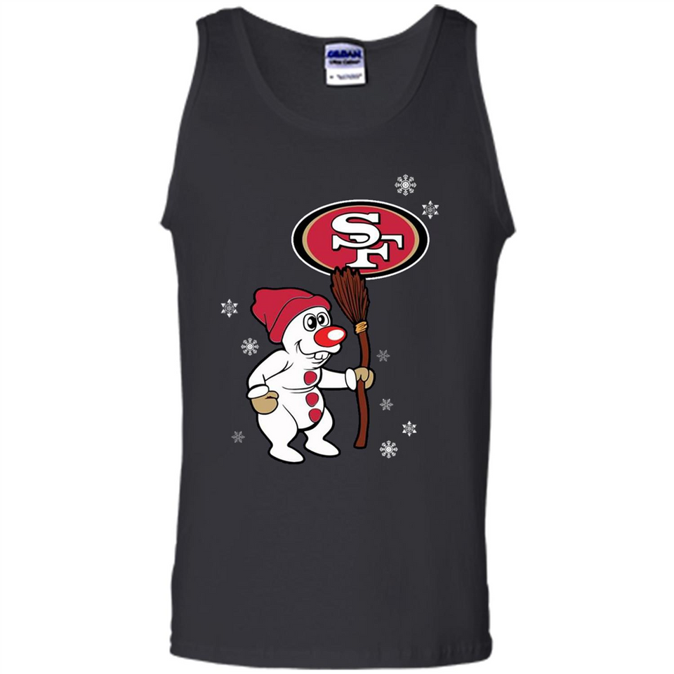 San Francisco 49ers Snowman