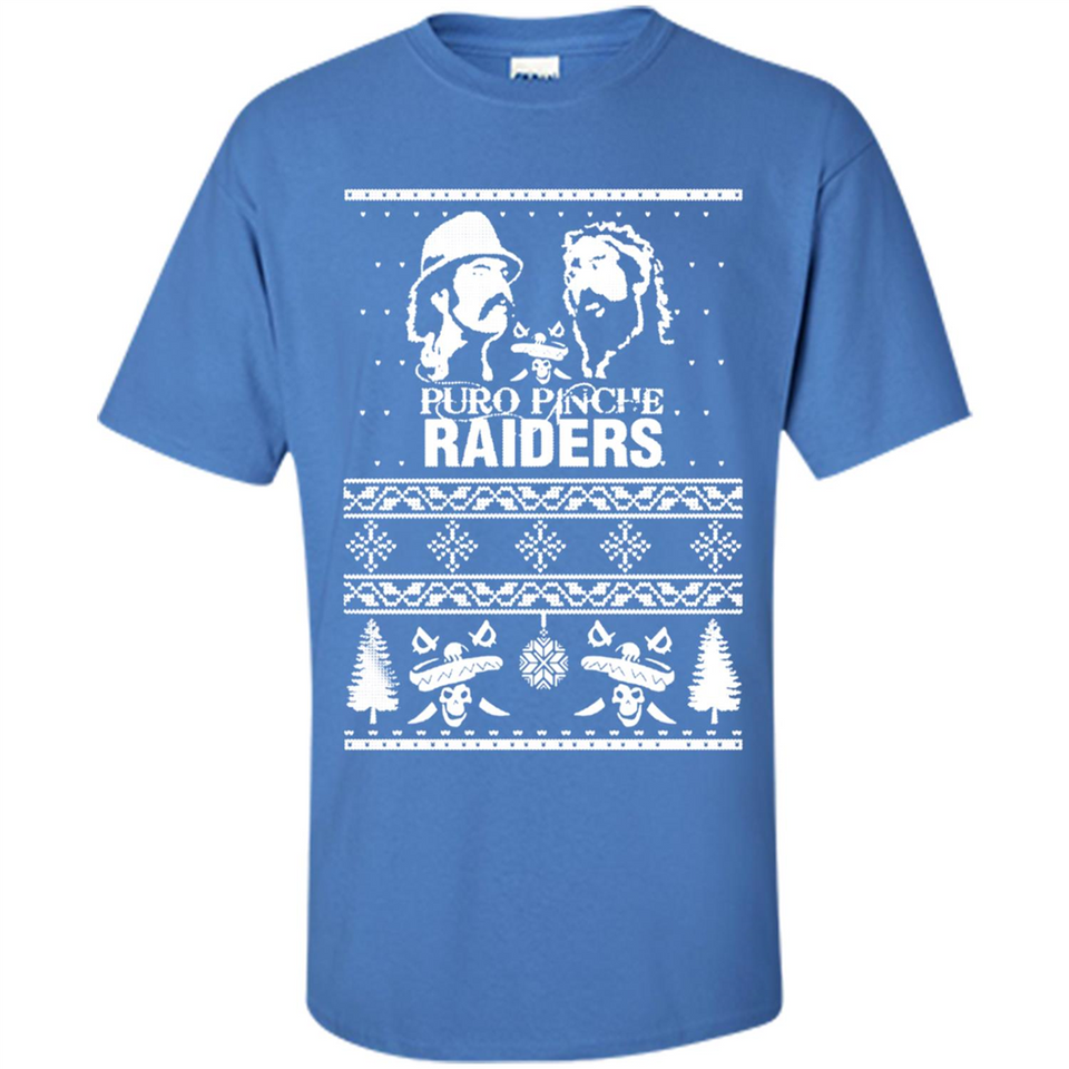 Puro Pinche Raiders Ugly Christmas Sweater - Shirt