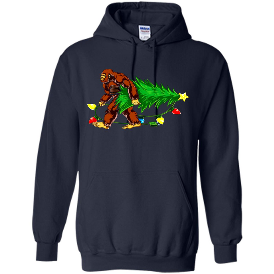 Hugging Christmas Tree Bigfoot PING PONG