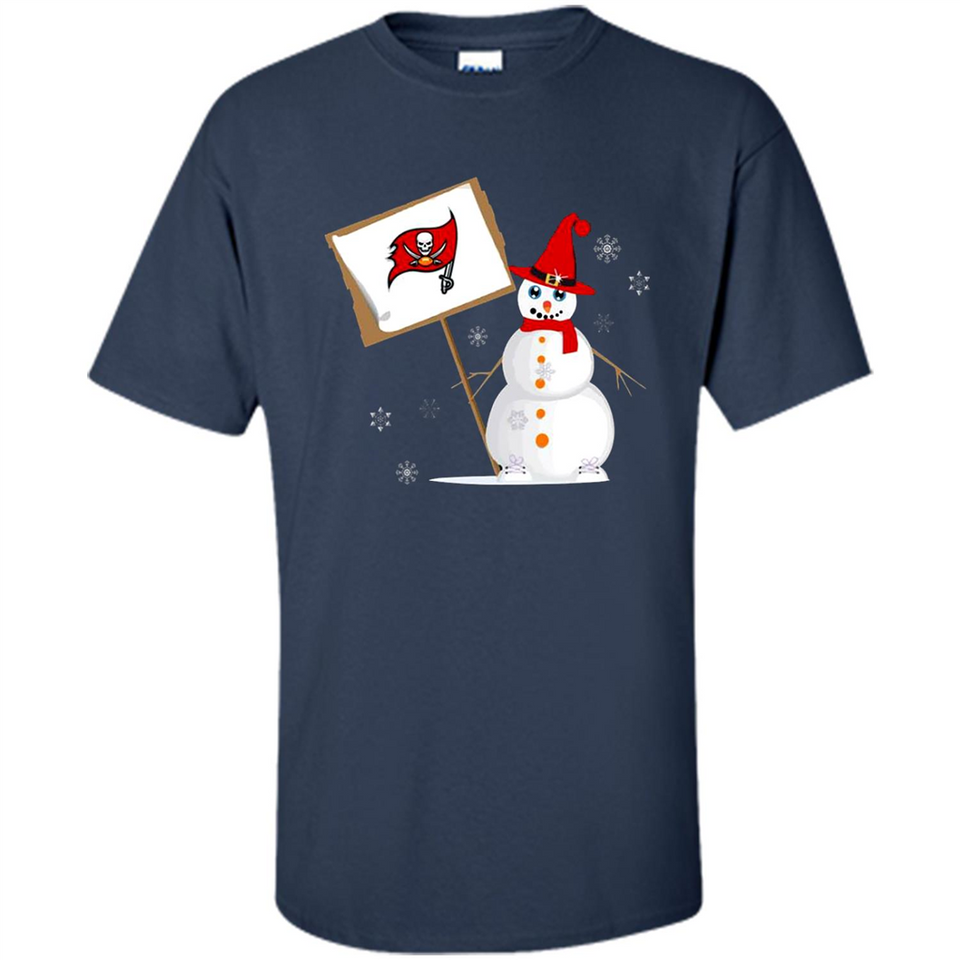 Tampa Bay Buccaneers Snowman Funny
