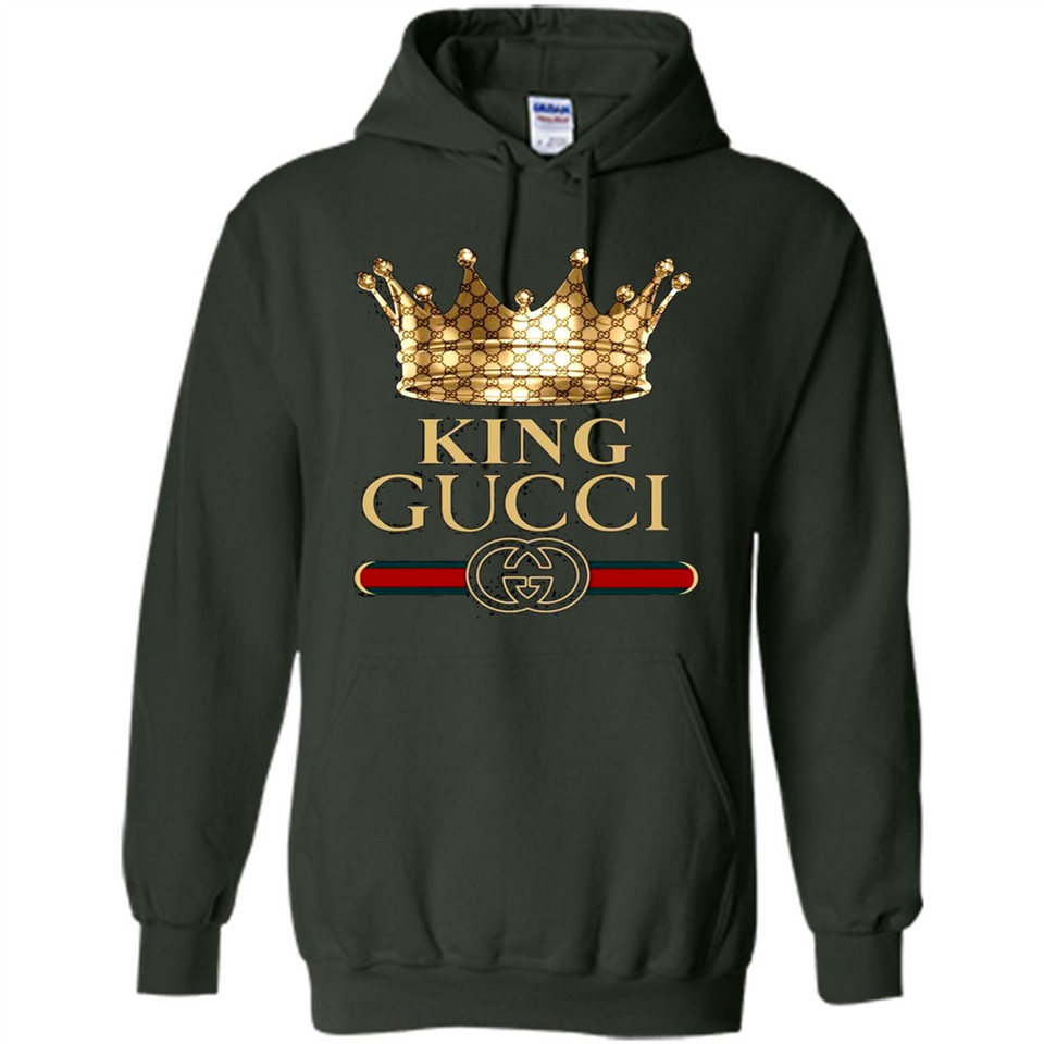 Cover your body with amazing King Crown Gucci Logo Black PING PONG