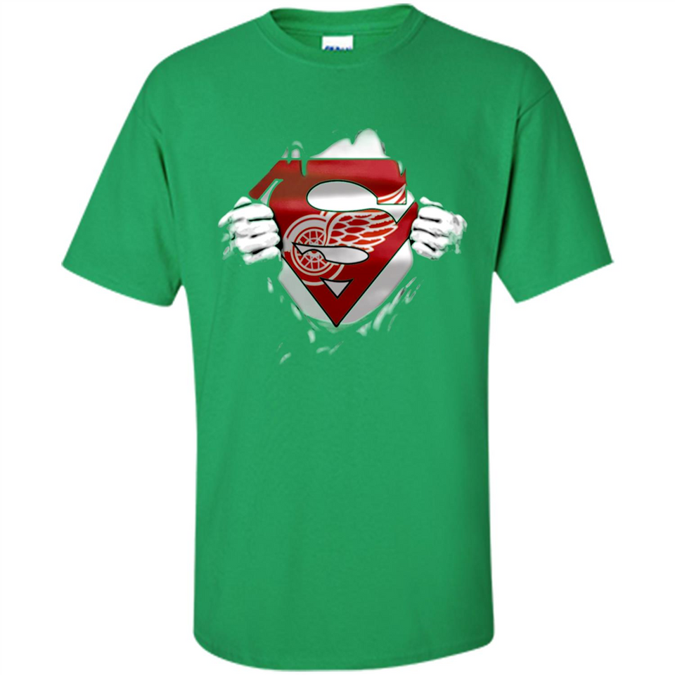 Detroit Red Wings And Superman Fans - Shirt