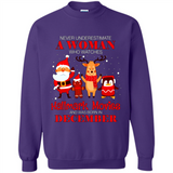 Never Underestimate A December Woman Watches Hallmark Movies Sweatshirt PINGPONG