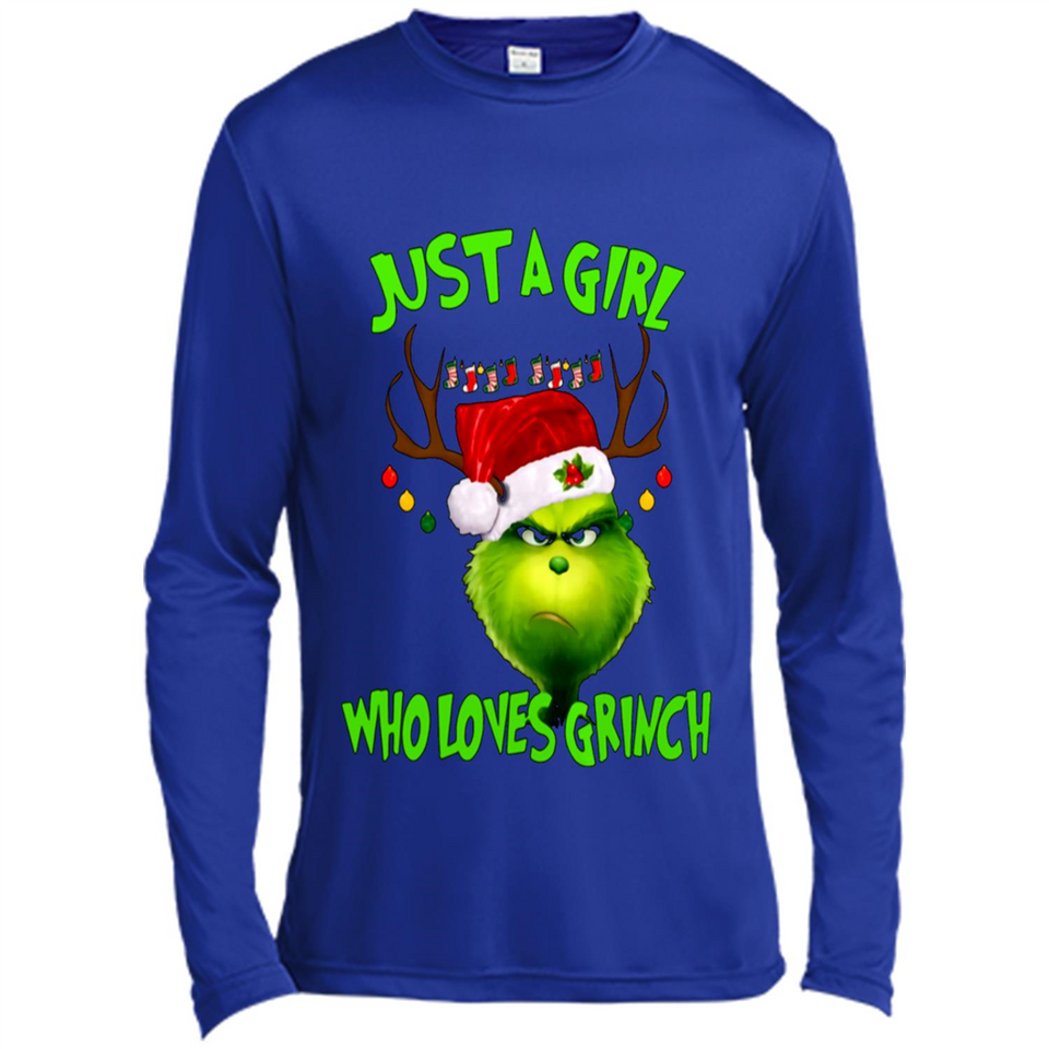 Just a Girl Who Loves Grinch Christmas PING PONG
