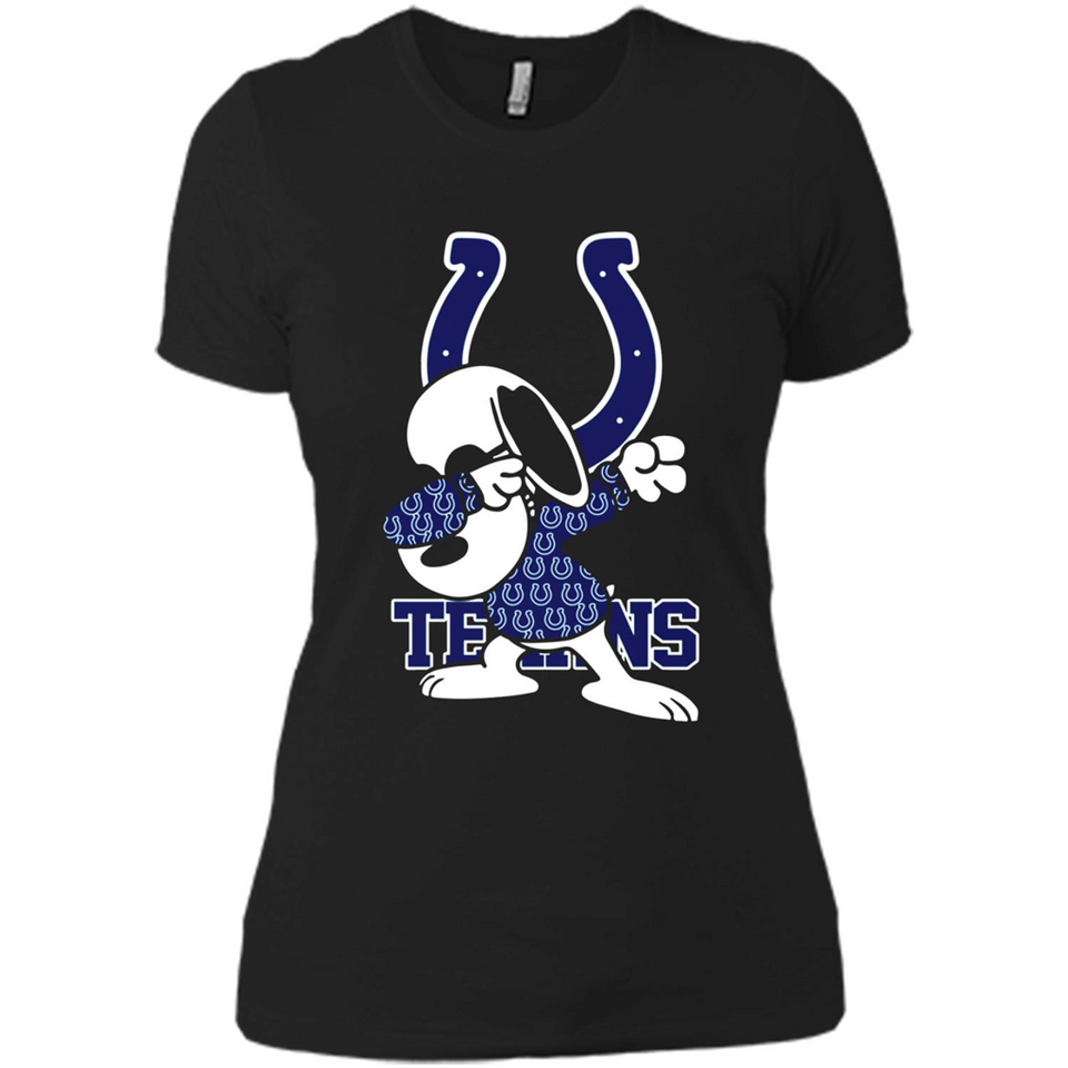 Indianapolis Colts Snoopy Dabbing PING PONG