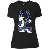 Indianapolis Colts Snoopy Dabbing PING PONG