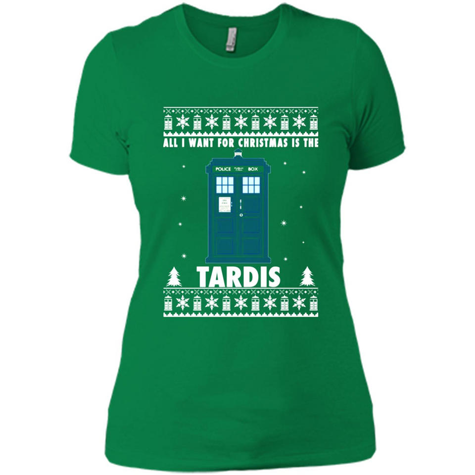 All I Want For Christmas Is The Tardis Ugly PINGPONG