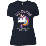 Unicorns Birthday T-shirt Born On The 29th Unicorn Magical