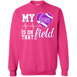 TCU Horned Frogs Football My Heart is on that Field - Sweatshirt