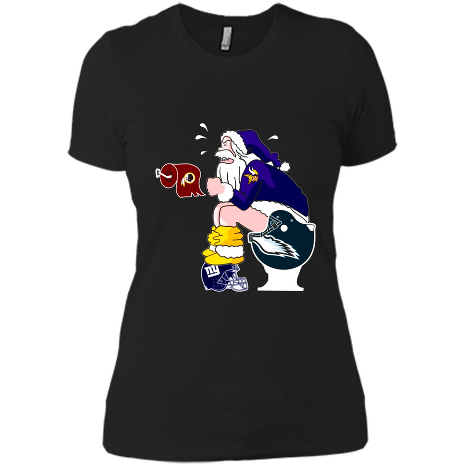 Minnesota Vikings Toilet Santa Claus PINGPONG