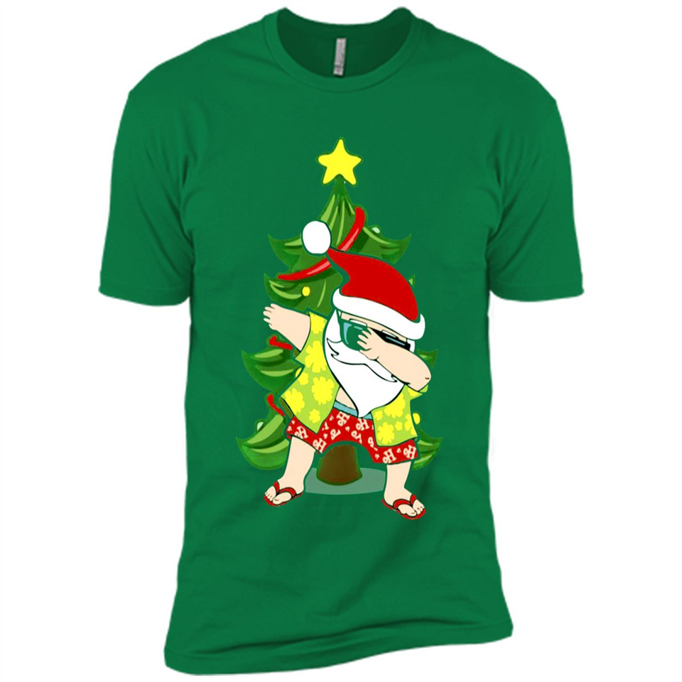 Dabbing Santa Christmas In July - Premium Short Sleeve T-Shirt