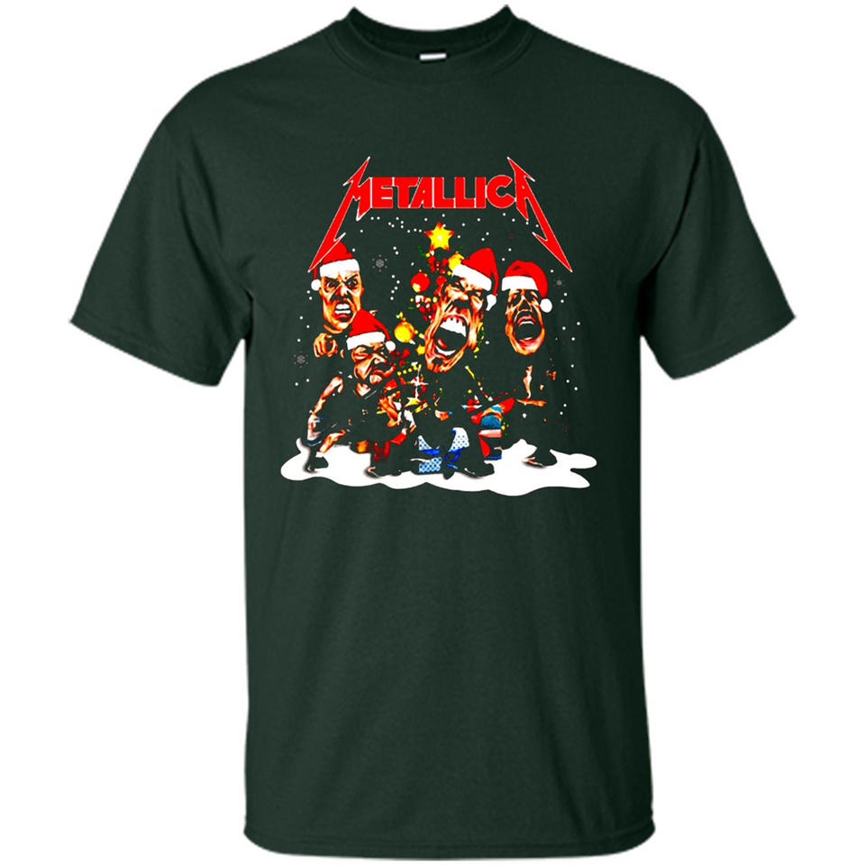 Metallica christmas sweatshirt hoodie long PINGPONG - Shirt