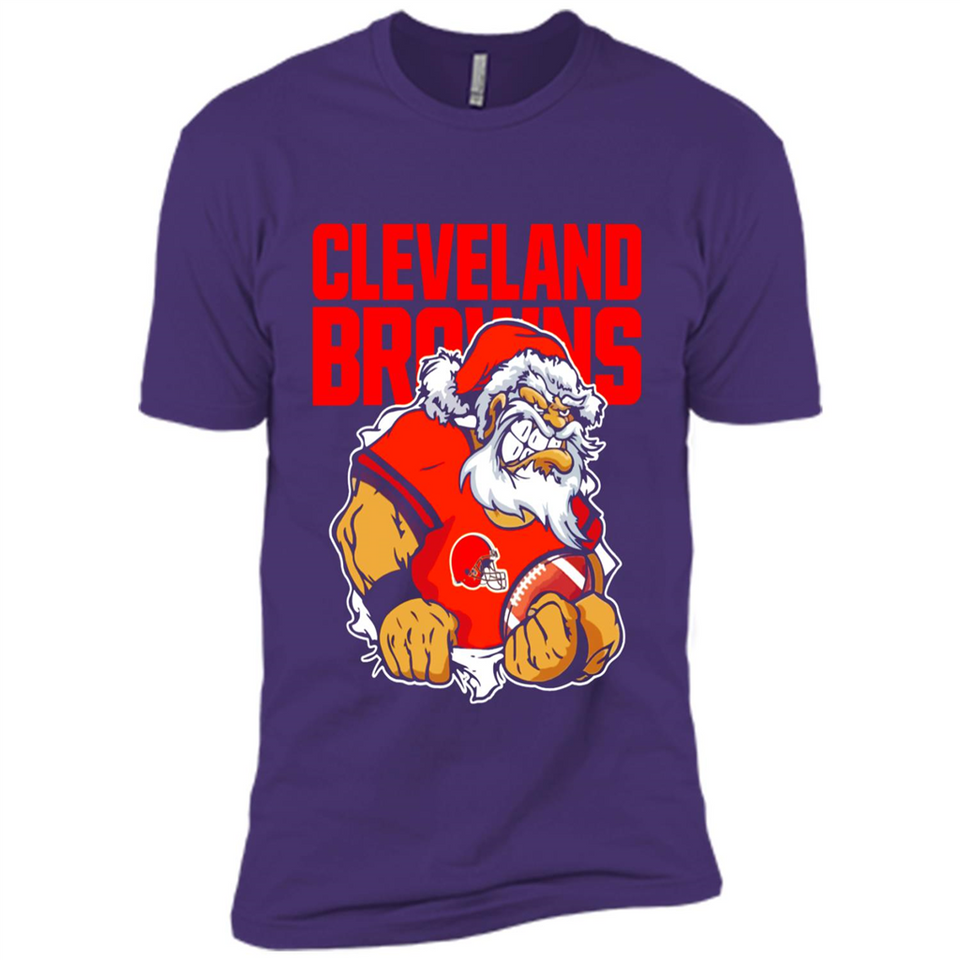 Grumpy Santa Claus Cleveland Browns Football Team PINGPONG