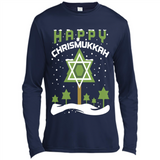 Happy Chrismukkah - Canvas Long Sleeve T-Shirt