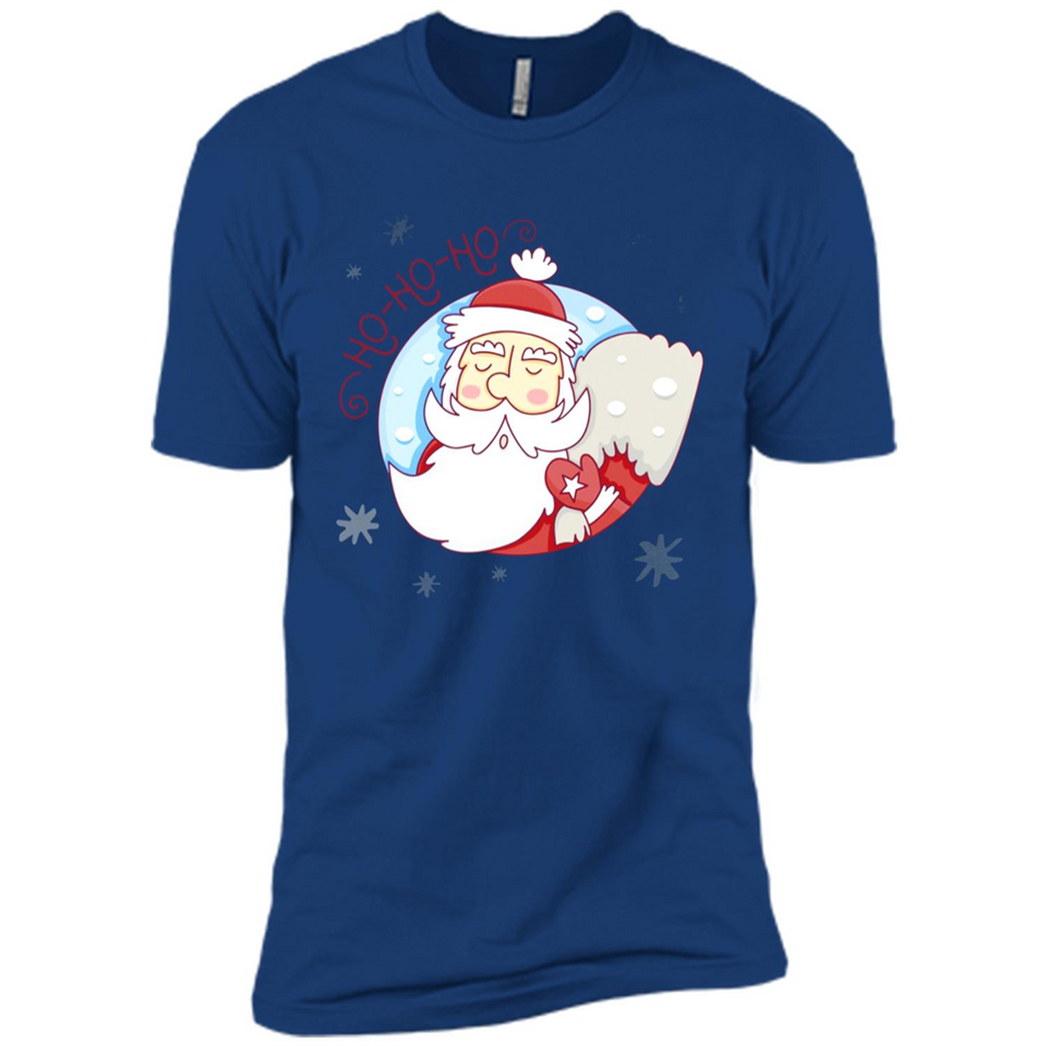 Cute Santa Claus Ho Ho Ho - Premium Short Sleeve T-Shirt