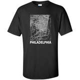 Philadelphia Pennsylvania City Map Souvenir